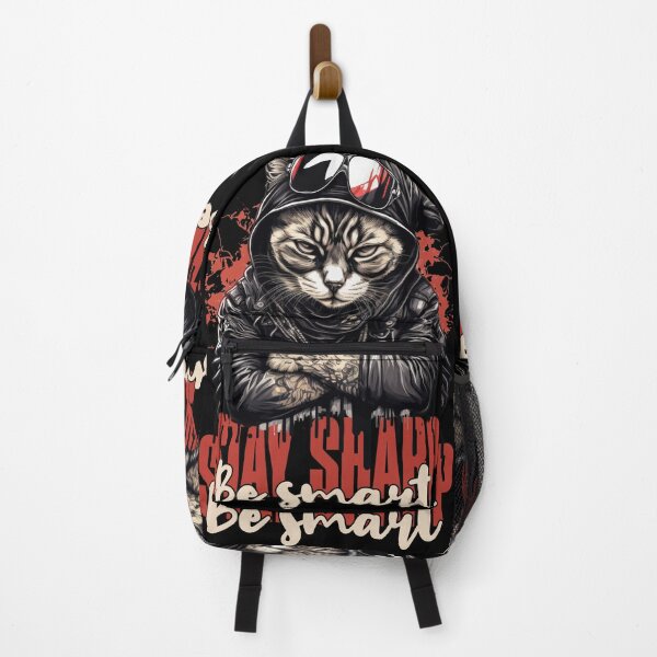Item preview, Stay Sharp, Be Smart - Cool Cat Gift designed and sold by InkyGenies.