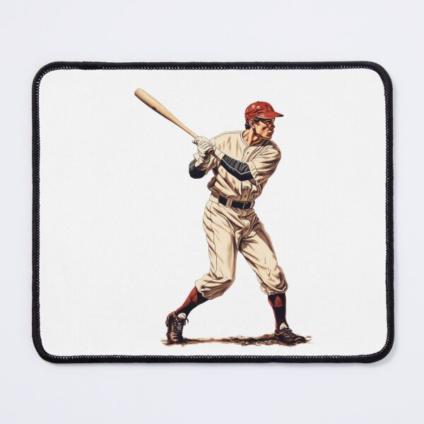 Item preview, A Vintage Baseball Player designed and sold by GoodOldVintage.