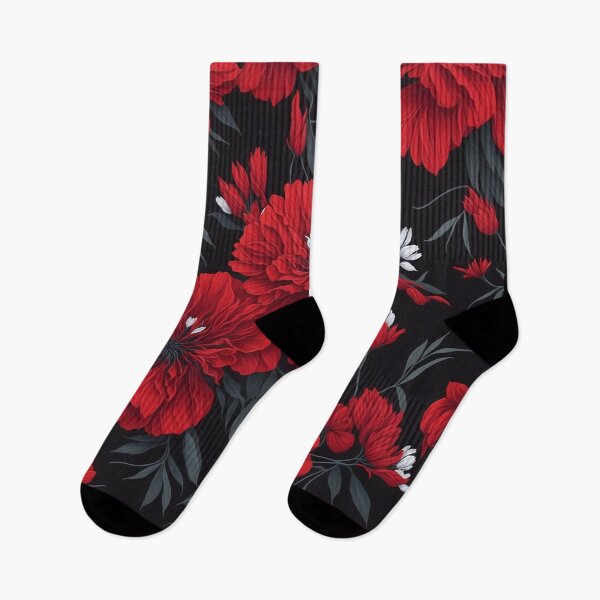 Aperçu de l'œuvre RED FLOWERS créée et vendue par STYLESHOWIN.
