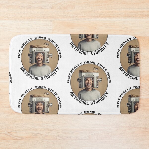 Item preview, Not Really Dumb Since 1999 - Don't Be Stupid with 'Artificial Stupidity' Man designed and sold by heringa.