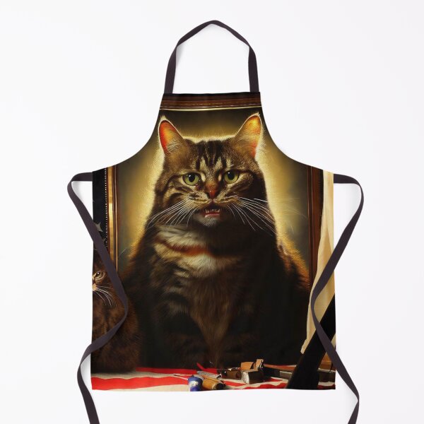 Item preview, Cat Painting In White House - Cats Rule The World designed and sold by TheHelpingCat.