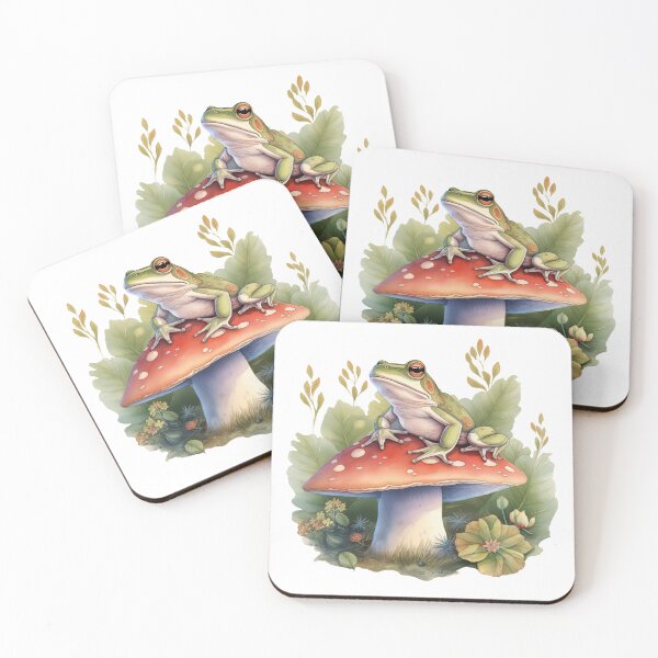 Item preview, Frog on Mushroom designed and sold by Eavance.
