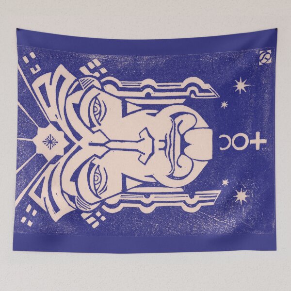Item preview, Mercury Messenger of Gods Greek Mythology Blue designed and sold by VintageArchive.