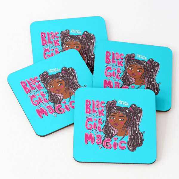 Item preview, Black Girl Magic Blue, Black Woman y2k, It girl designed and sold by mariahmoniquedesign.
