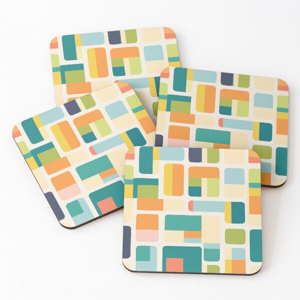 Item preview, The Recondite: a Mid-Century Modern, retro textile pattern by DecoTiler designed and sold by DecoTiler.