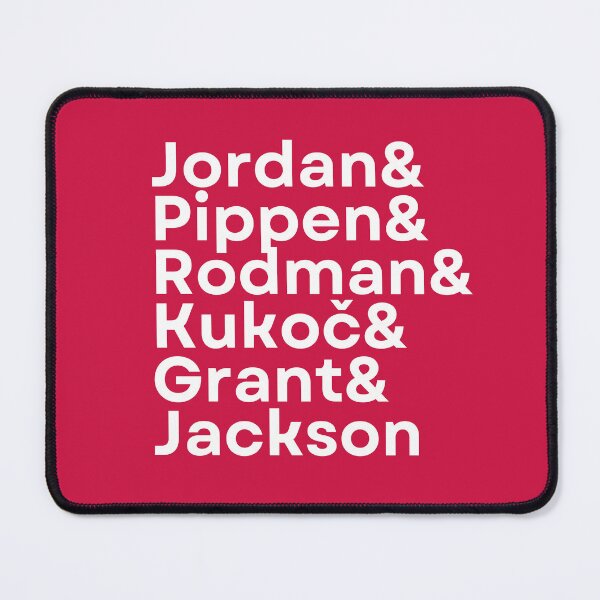 Item preview, 90's Bulls Dynasty Ampersand (white on red) designed and sold by tomorrowishere.