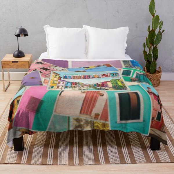Item preview, Greetings from Burano in Venice Vintage style retro souvenir designed and sold by DeveloperProp0.