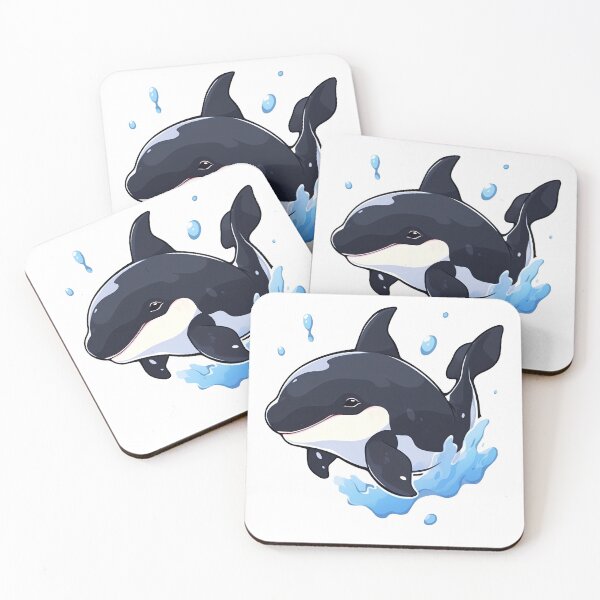 Item preview, Cute Orca Team Gladis Killer Whale designed and sold by CozyKawaiiArt.