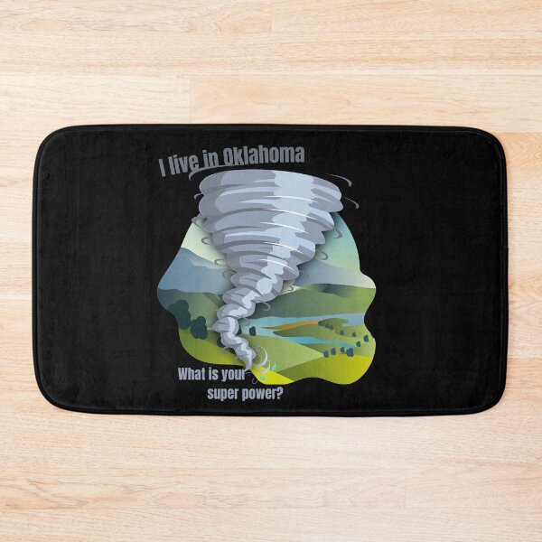 Item preview, I live in Oklahoma, what Is Your Super Power? designed and sold by Amazing-Kortez.