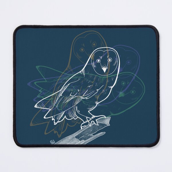 Item preview, Multicolor barn owl designed and sold by bettafish-sheba.