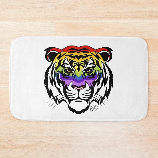 Item preview, Pride tiger face  designed and sold by Pittstop.