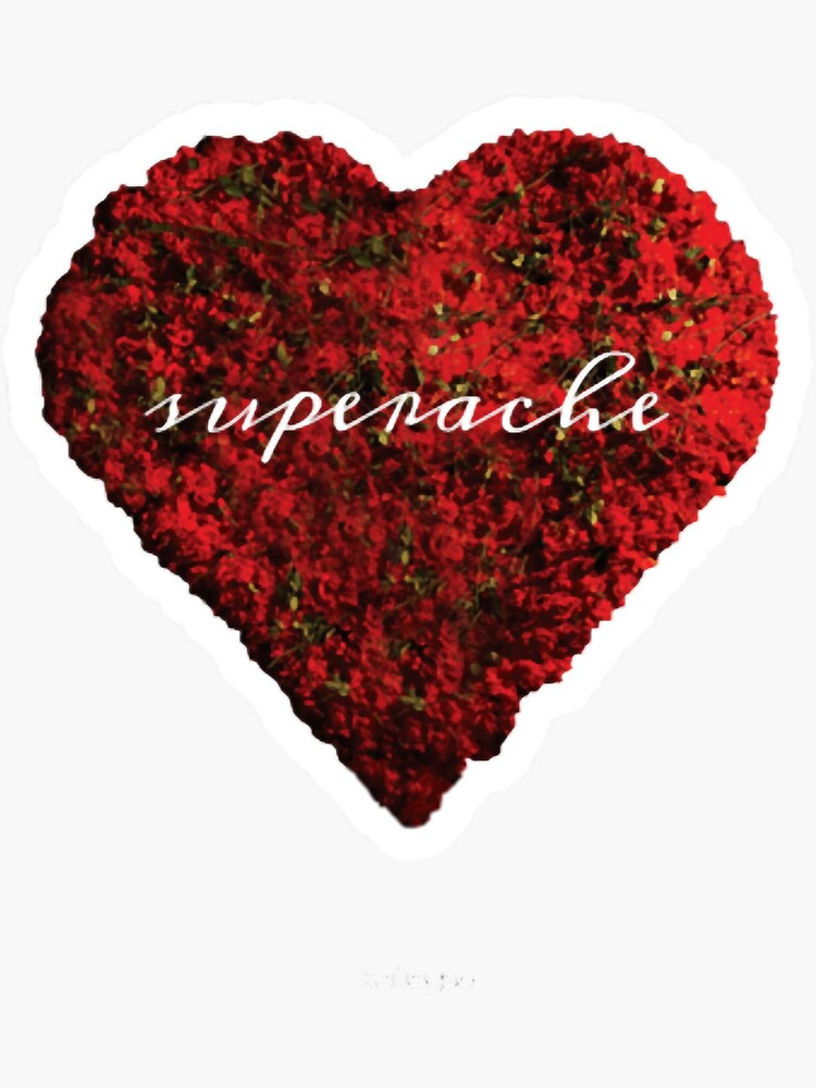 Superache Red Vinyl - Conan Gray Sticker for Sale by dreamswithheart