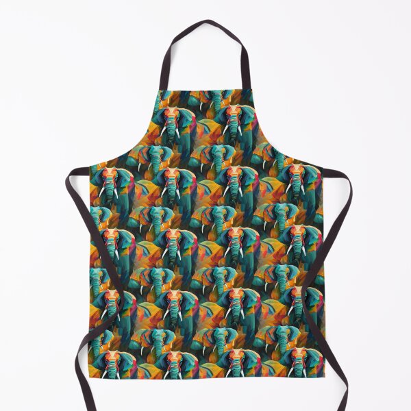 Item preview, Colorful Elephant Print designed and sold by ComerPrintCo.