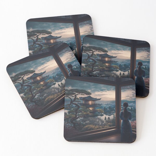 Item preview, Serenity and Tradition: Overlooking Traditional Japanese Landscape designed and sold by Visual Foundry.
