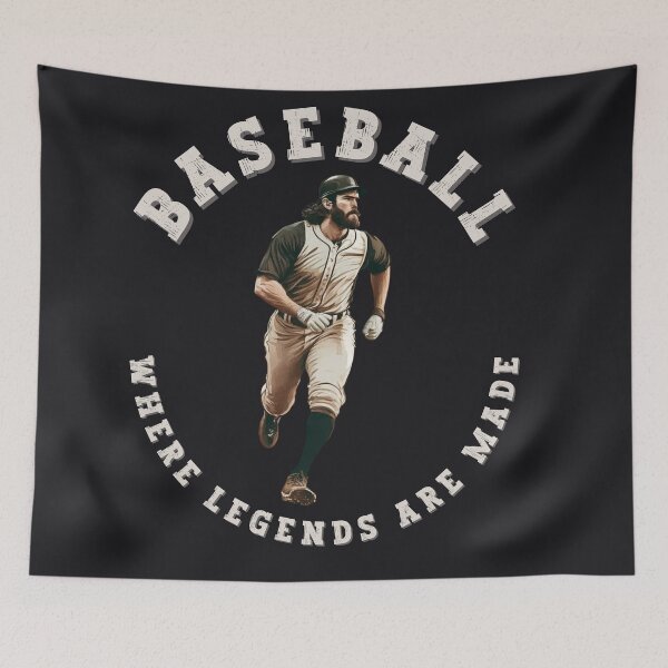 Item preview, A Vintage Baseball Player designed and sold by GoodOldVintage.