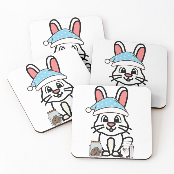Item preview, Funny bunny is having a midnight snack designed and sold by Pet Station.