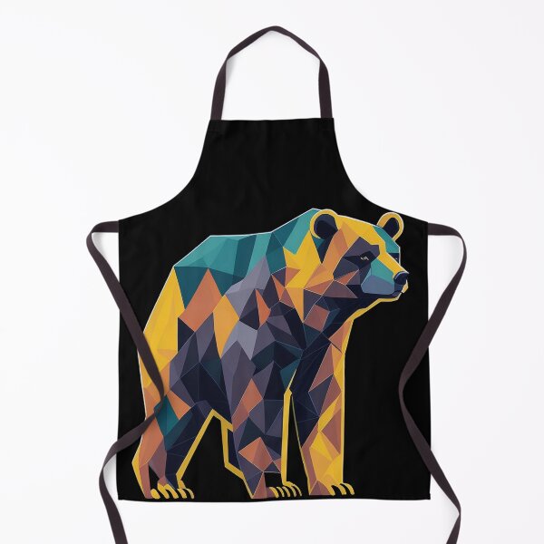 Item preview, Geometric bear designed and sold by YrtemmyS.