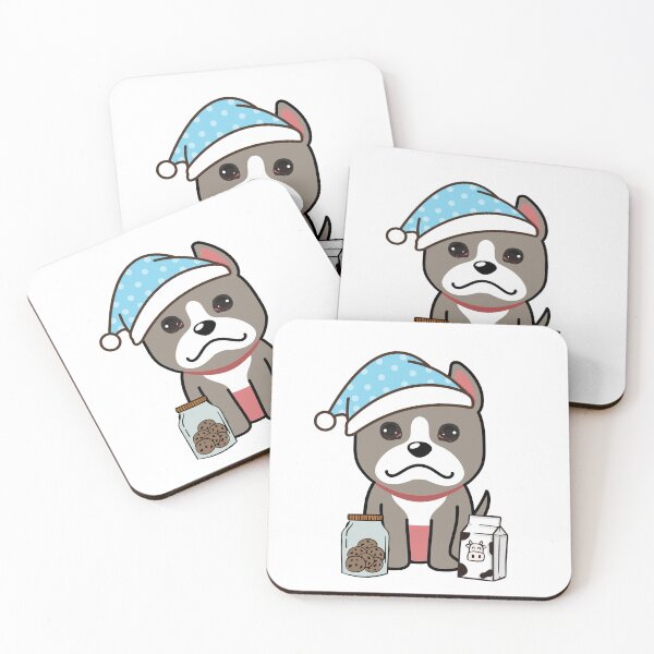 Item preview, Funny grey Dog is having a midnight snack designed and sold by Pet Station.
