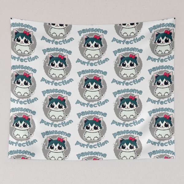 Item preview, pawsome purfection designed and sold by T-shirtJohny.