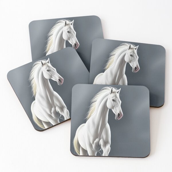 Item preview, Caballo blanco designed and sold by Poetic Patterns Studio.
