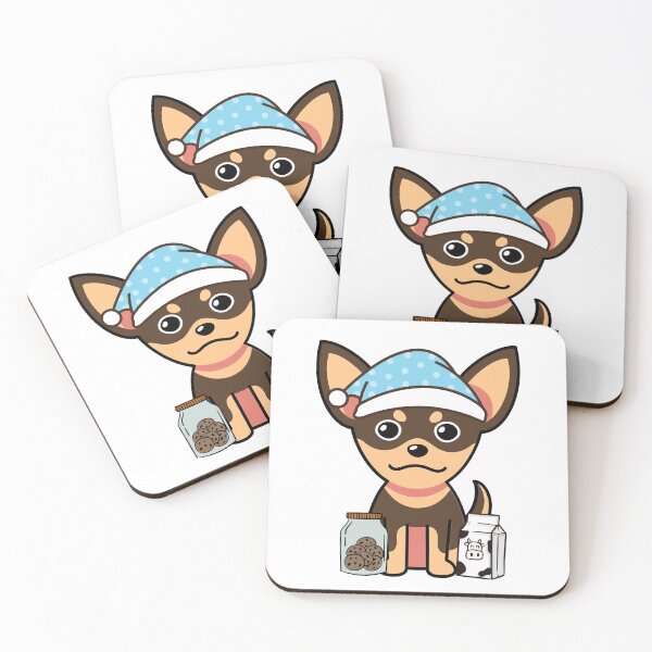 Item preview, Cute Small Dog is having a midnight snack designed and sold by Pet Station.