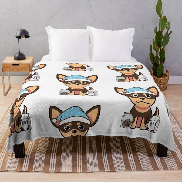 Item preview, Cute Small Dog is having a midnight snack designed and sold by Pet Station.