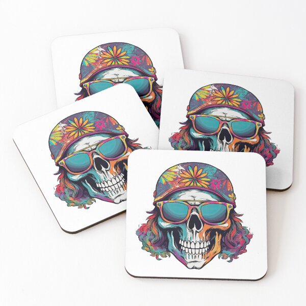 Item preview, Hippie Skull designed and sold by Flyleaf-Prints.