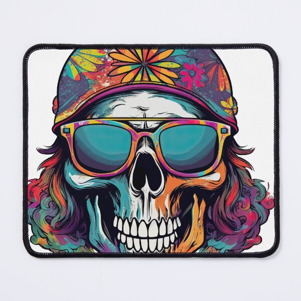 Item preview, Hippie Skull designed and sold by Flyleaf-Prints.