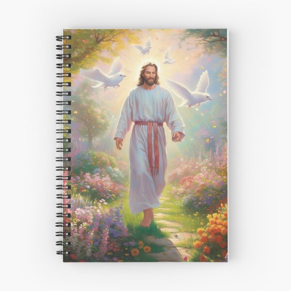 Item preview, Jesus walking through the Garden of Heaven designed and sold by HeavenGalleria.