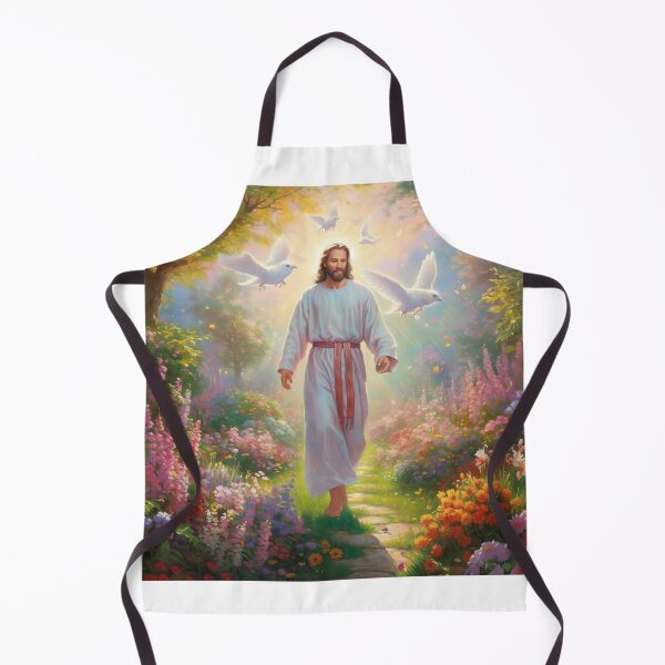 Item preview, Jesus walking through the Garden of Heaven designed and sold by HeavenGalleria.