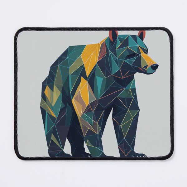 Item preview, Geometric Bear designed and sold by YrtemmyS.