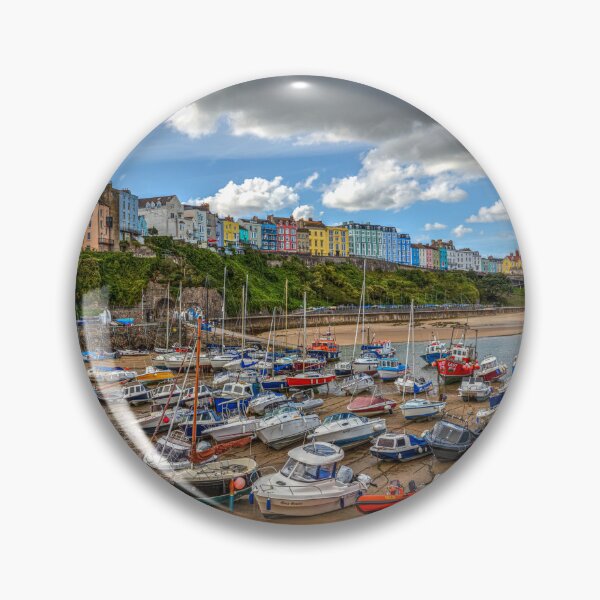 Item preview, Dramatic Sky Over Tenby Harbour designed and sold by Paul Thompson Photography.