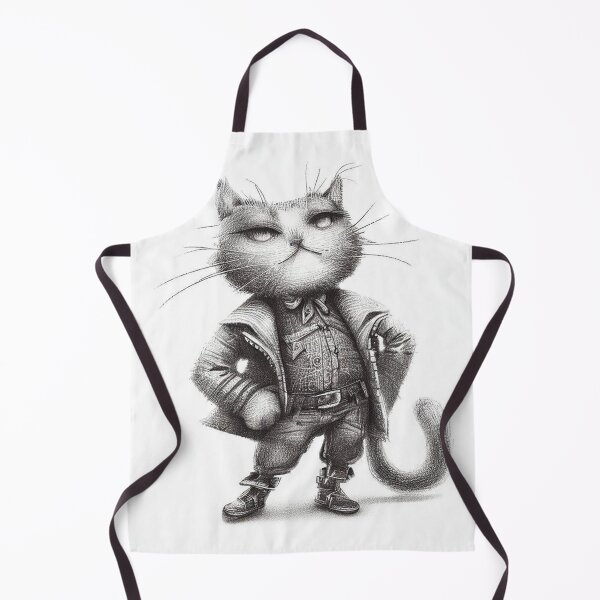 Item preview, Casual Posture Cat Pencil Art designed and sold by TheHelpingCat.