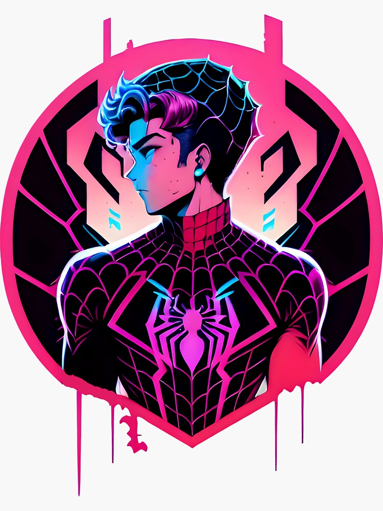 Spider Verse 2099 Sticker for Sale by IB-0525