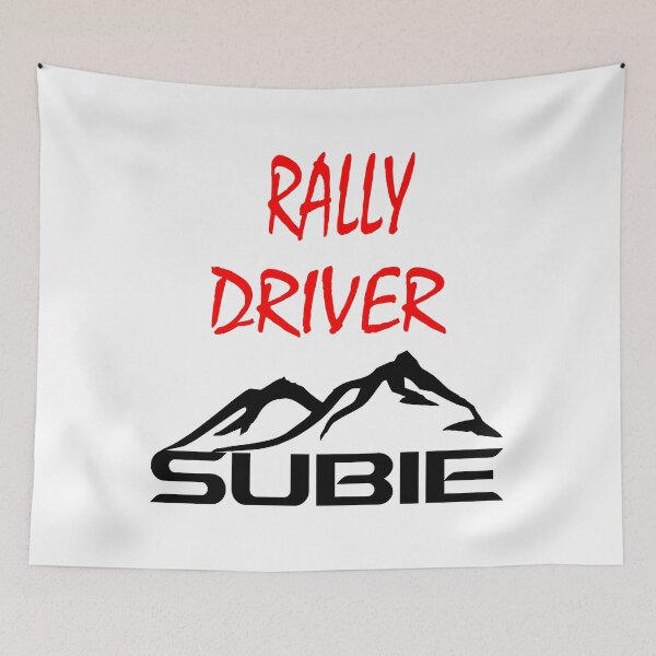 Item preview, RALLY DRIVER SUBIE designed and sold by DomGDesign.