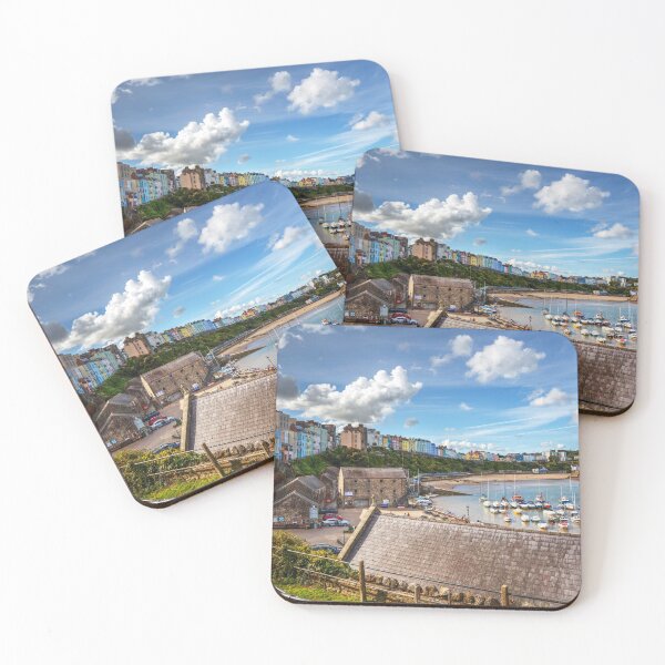 Item preview, Dramatic Sky Over Tenby Harbour And Town designed and sold by Paul Thompson Photography.