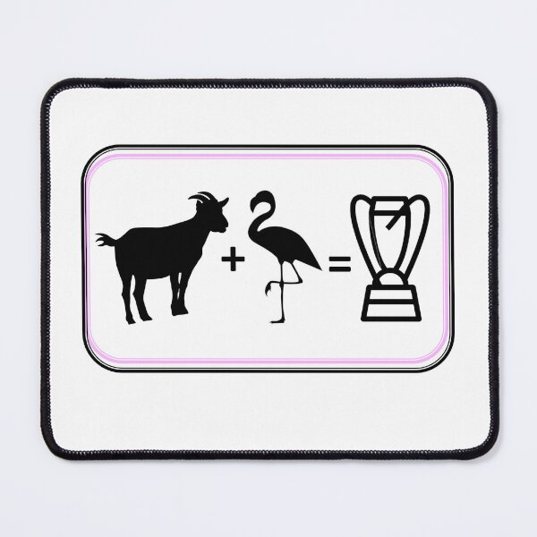 Artikelvorschau, Ziege + Flamingo = MLS-Trophäe Inter Miami + Messi = Erfolg entworfen und verkauft von HamburgerToft.