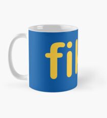Fika Gul & Blå Mug