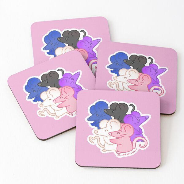 Item preview, Pride Mice - Genderfluid designed and sold by Aurora-Blue.