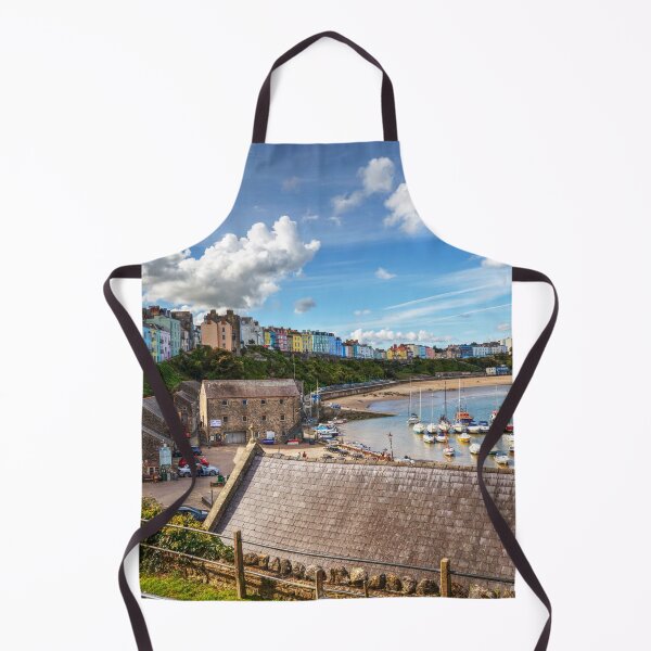 Item preview, Dramatic Sky Over Tenby Harbour And Town designed and sold by Paul Thompson Photography.
