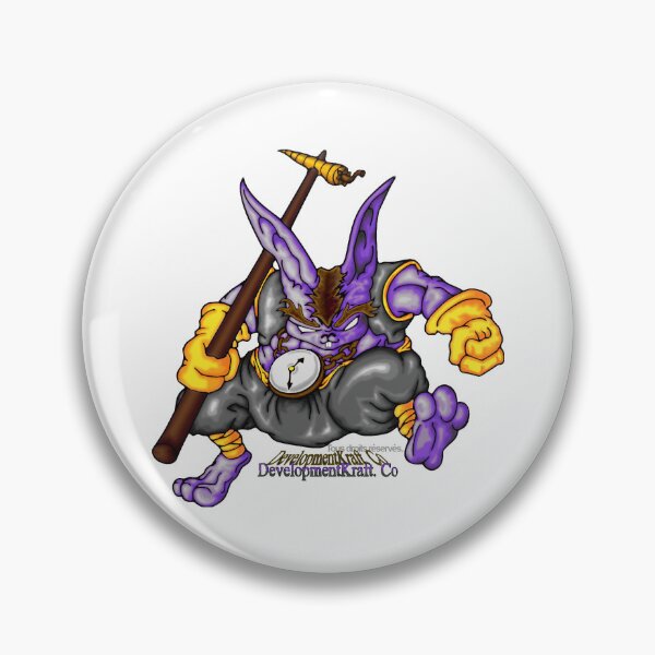 Item preview, Time Keeper Rabbit (purple and gray) - Wonderers Series (Fable) designed and sold by DKludo.