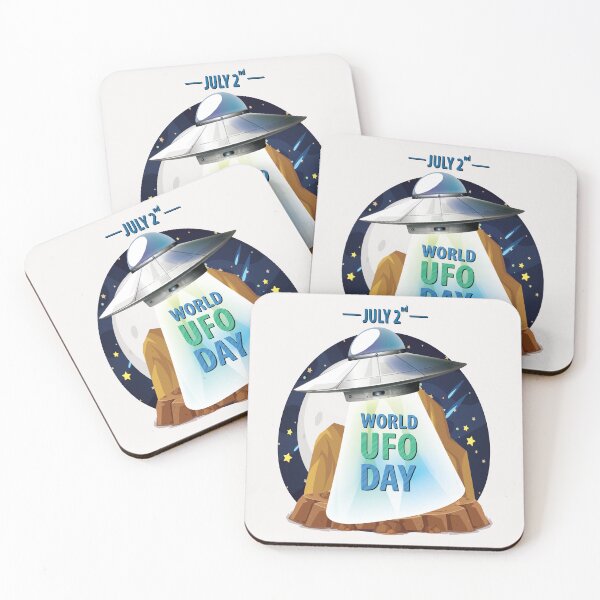 Item preview, World UFO Day designed and sold by pqrstshirts.