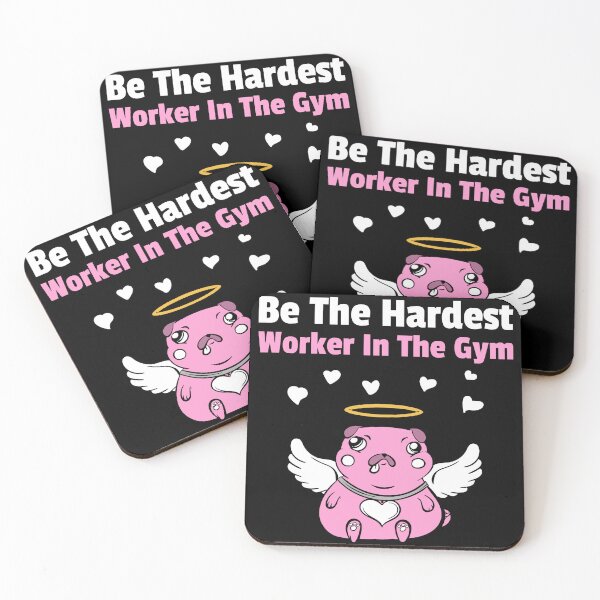 Item preview, Be the hardest worker in the gym Gym Rats designed and sold by Alterock Designs.
