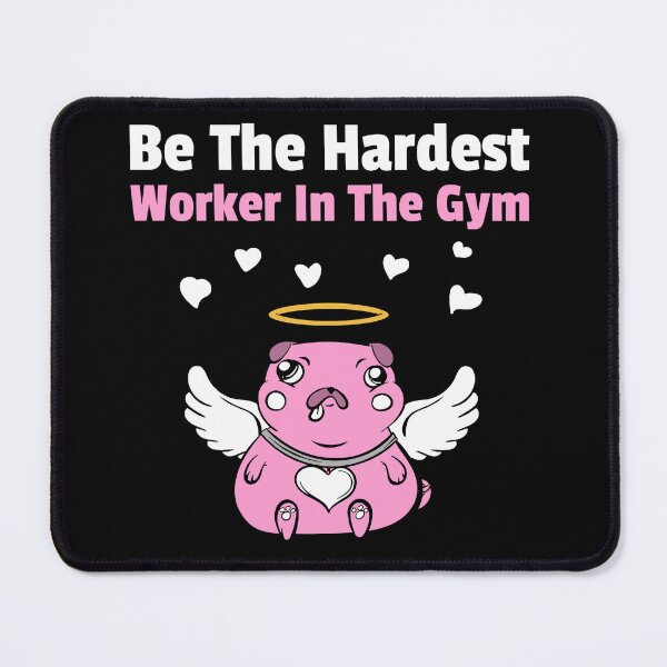 Item preview, Be the hardest worker in the gym Gym Rats designed and sold by Alterock Designs.