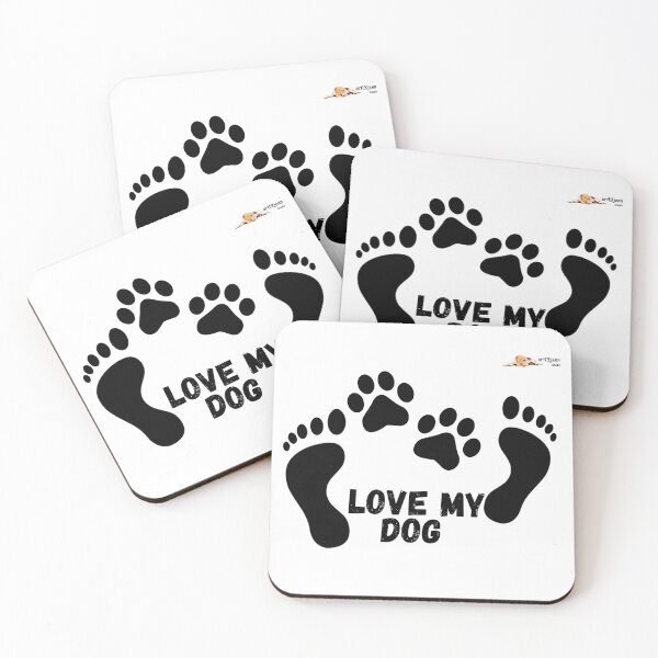 Item preview, dog footprints designed and sold by Art13jenn.