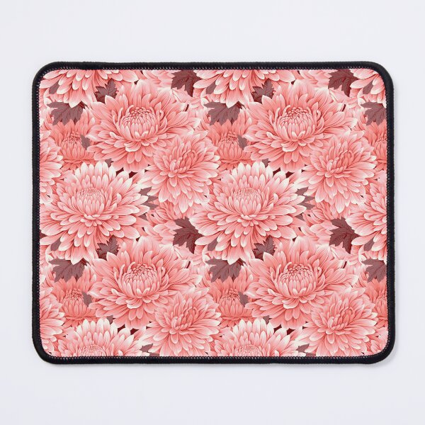 Item preview, Illustrated Chrysanthemum - Pink Floral Pattern designed and sold by NotArtShirts.