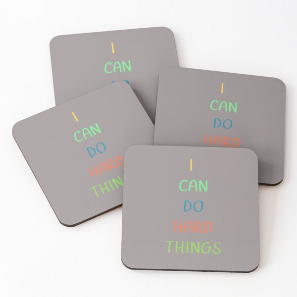 Item preview, I can do hard things sticker-colorful designed and sold by medoutfits.