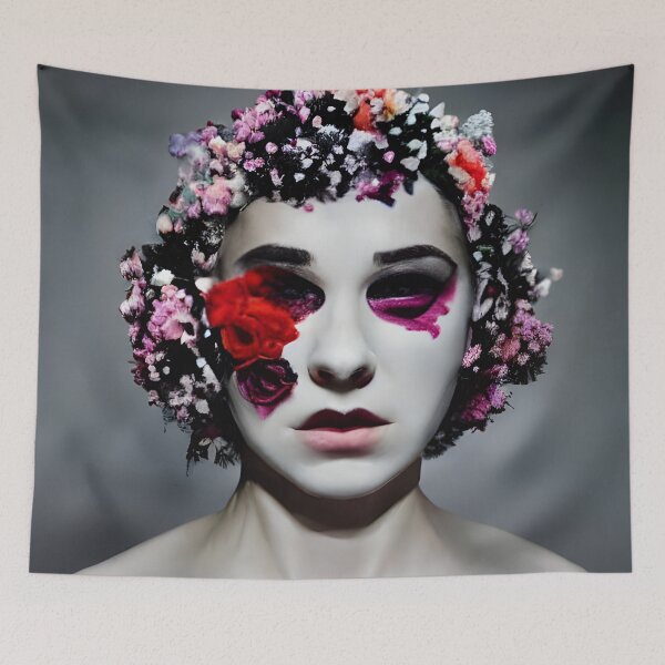 Item preview, Flowers in the style of famous art No. 15 designed and sold by CRAFTER-MEDIA.