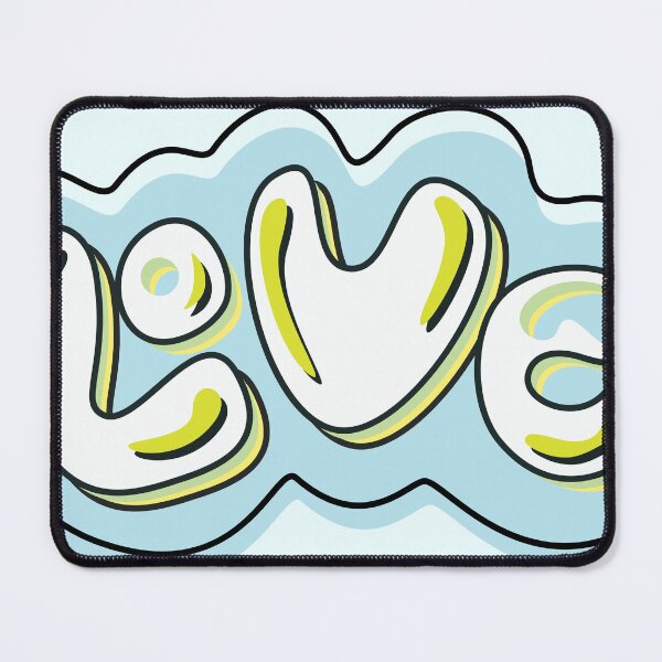 Item preview, Love in Pastel Blue designed and sold by wavede.