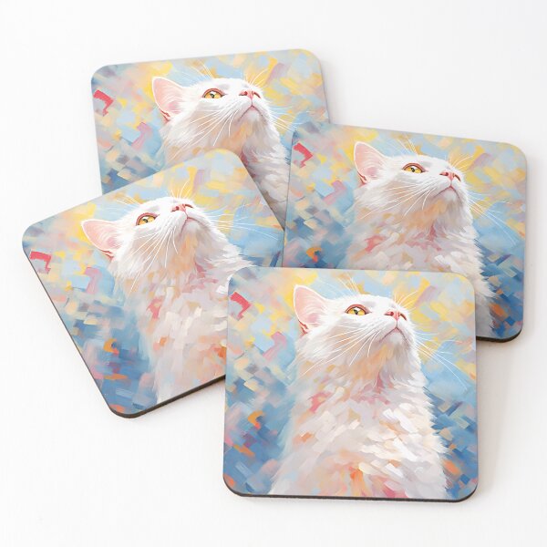 Item preview, Watercolor colored cat15 designed and sold by UnaWu533.